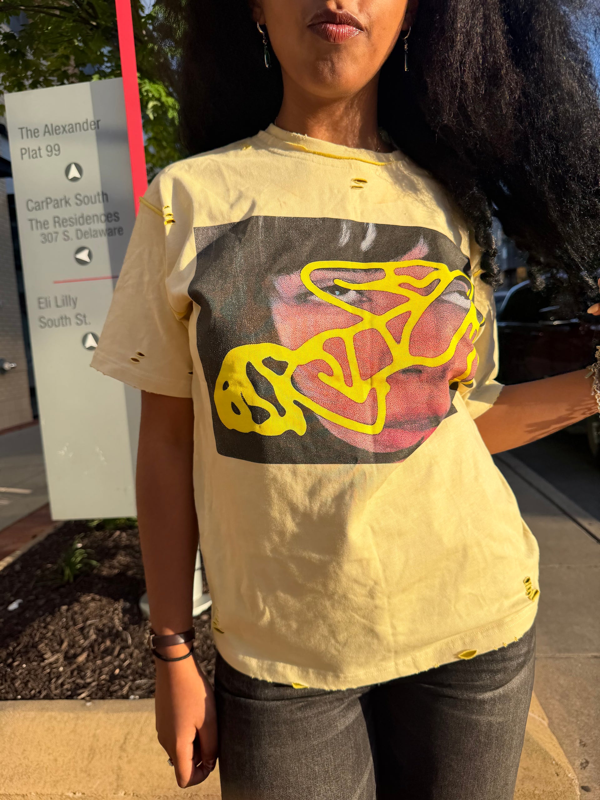 “Broken Tunes” Reversible Tee